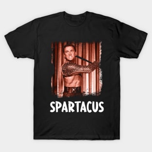 Champion of Freedom Spartacus Movie Tees Reflecting Strength and Determination T-Shirt